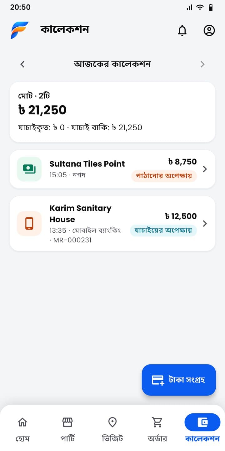 আজকের কালেকশন